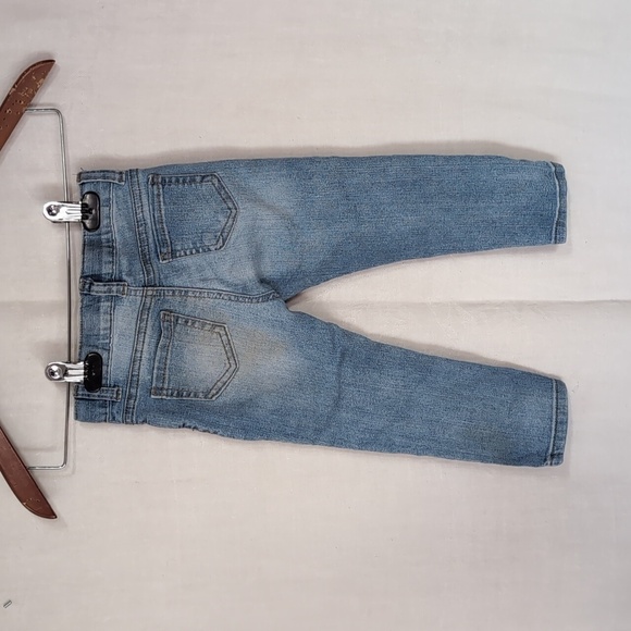 Girl's 3T Valentines Heart Outfit Turtleneck Long Sleeve Skinny Jeans Set - Picture 6 of 6